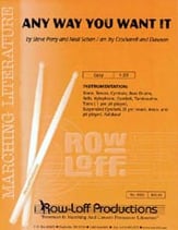 Any Way You Want It Marching Band sheet music cover